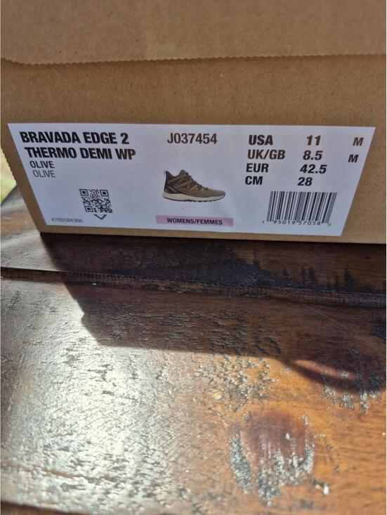 Merrell Womens Bravada Edge 2 Thermo Demi Waterproof Suede Size 11 Boots $140 WP - Picture 8 of 8